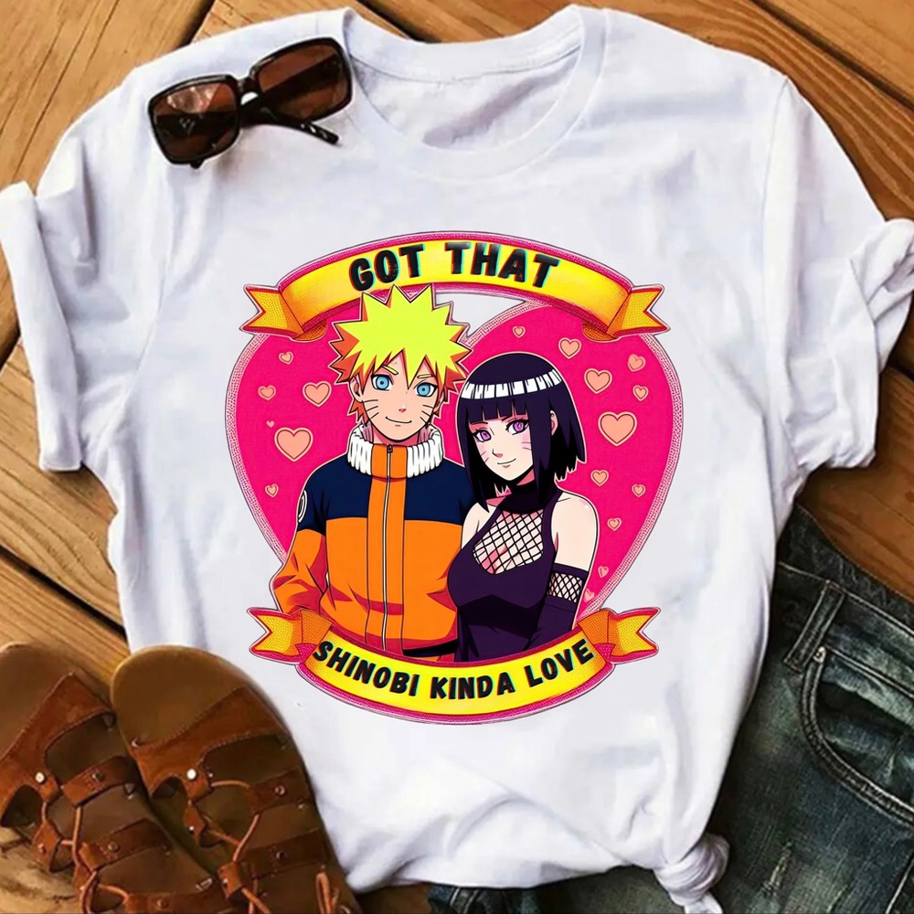 Naruto Valentines Couples Shirt